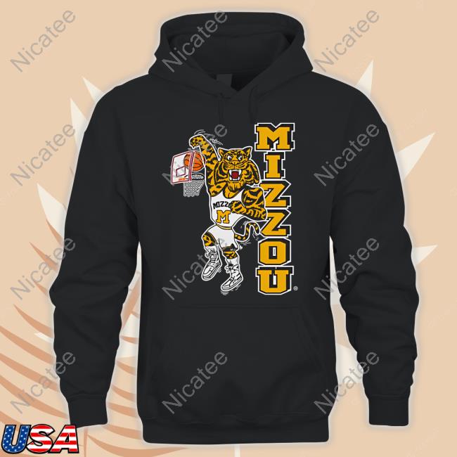 19Nine Missouri Dunking Tiger Long Sleeve Tee Shirt